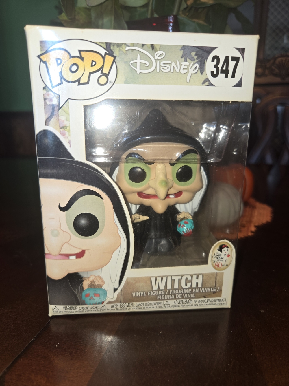 Funko Pop! Disney Witch Vinyl Figure - Black, Green, Teal
